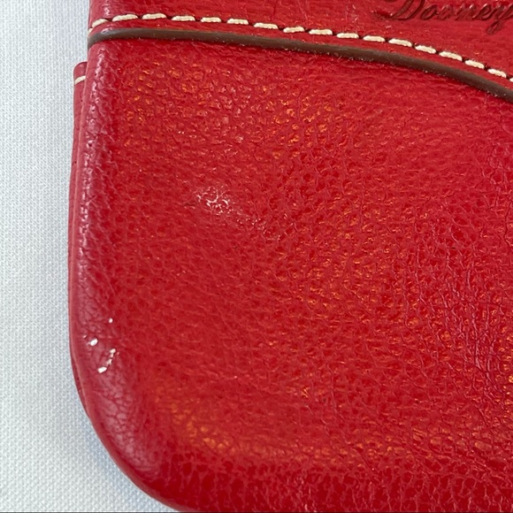 Dooney & Bourke Red Small Wristlet - Picture 3 of 6